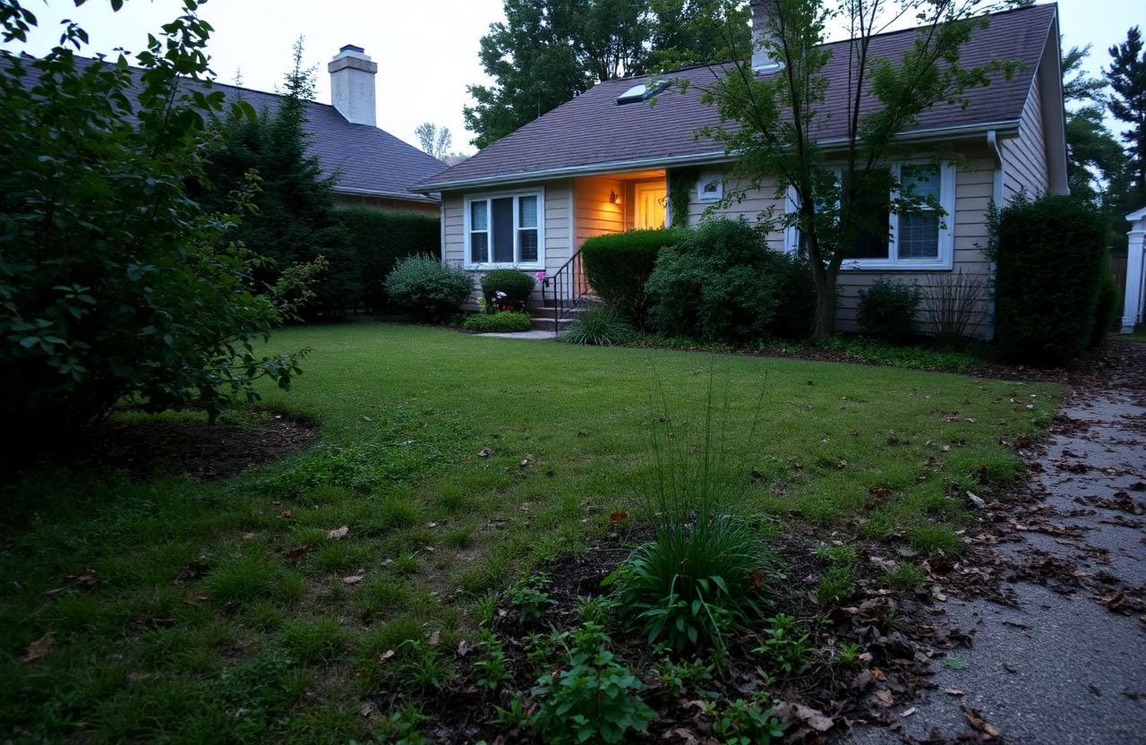 Before landscaping