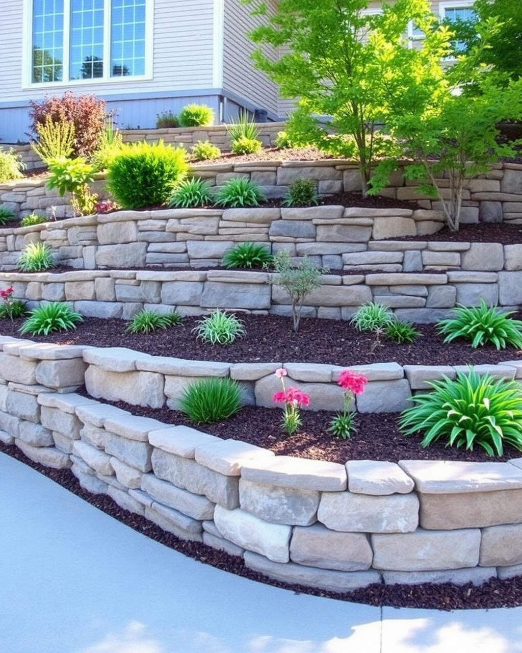 Terraced Stone Walls